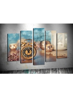 Tablocenter 5 Parçalı Dekoratif Kanvas Tablo 60 x 100 cm