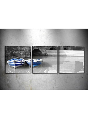 Tablocenter 3 Parçalı Manzara Kanvas Tablo 30 x 90 cm