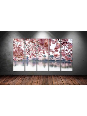 Tablocenter 5 Parçalı Dekoratif  Kanvas Tablo 150 x 90cm