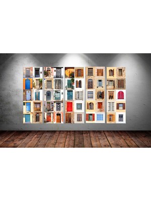 Tablocenter 5 Parçalı Dekoratif  Kanvas Tablo 150 x 90cm