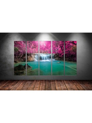 Tablocenter 5 Parçalı Dekoratif  Kanvas Tablo 150 x 90cm
