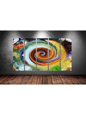 Tablocenter 5 Parçalı Dekoratif  Kanvas Tablo 150 x 90cm