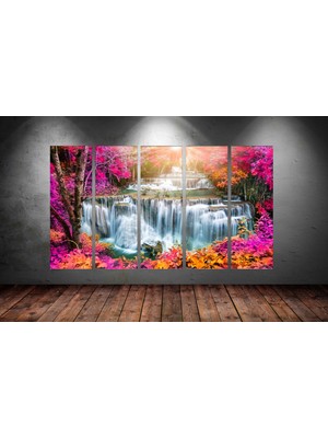 Tablocenter 5 Parçalı Dekoratif  Kanvas Tablo 150 x 90cm