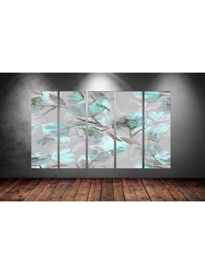 Tablocenter 5 Parçalı Dekoratif  Kanvas Tablo 150 x 90cm