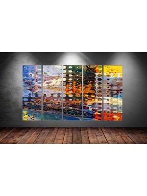 Tablocenter 5 Parçalı Dekoratif  Kanvas Tablo 150 x 90cm
