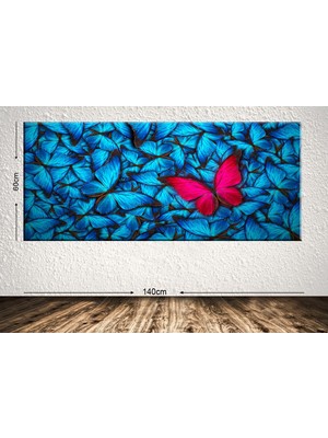 Tablo center Dev Boyut Dekoratif Kanvas Tablo - 60x140cm