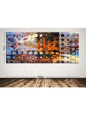 Tablo center Dev Boyut Dekoratif Kanvas Tablo - 60x140cm