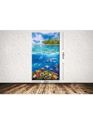 Tablo center Dev Boyut Manzara Kanvas Tablo - 60x140cm