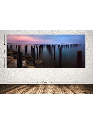 Tablo center Dev Boyut Manzara Kanvas Tablo - 60x140cm