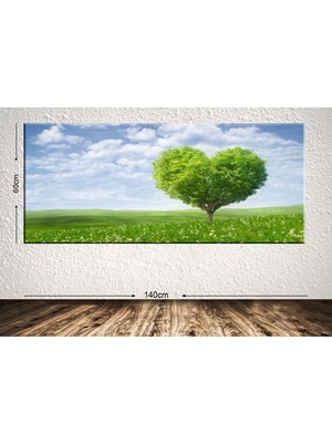 Tablo center Dev Boyut Manzara Kanvas Tablo - 60x140cm