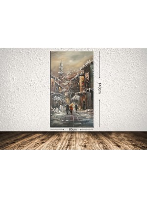 Tablo center Dev Boyut Manzara Kanvas Tablo - 60x140cm