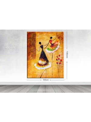 Tablo center Dev Boyut Dekoratif Kanvas Tablo - 100x140cm