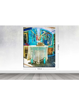 Tablo center Dev Boyut Dekoratif Kanvas Tablo - 100x140cm