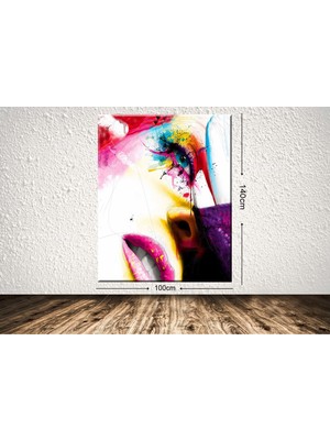 Tablo center Dev Boyut Dekoratif Kanvas Tablo - 100x140cm
