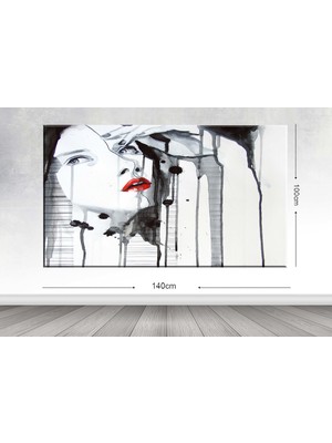 Tablo center Dev Boyut Dekoratif Kanvas Tablo - 100x140cm