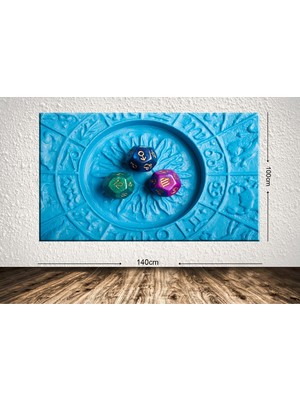 Tablo center Dev Boyut Dekoratif Kanvas Tablo - 100x140cm