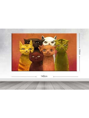 Tablo center Dev Boyut Dekoratif Kanvas Tablo - 100x140cm