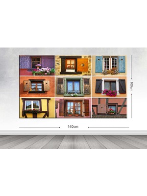 Tablo center Dev Boyut Dekoratif Kanvas Tablo - 100x140cm