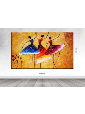 Tablo center Dev Boyut Dekoratif Kanvas Tablo - 100x140cm