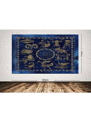 Tablo center Dev Boyut Dekoratif Kanvas Tablo - 100x140cm