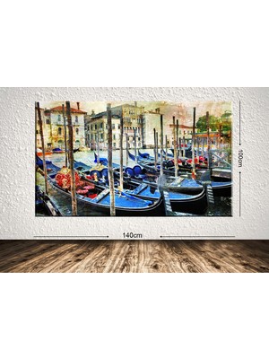 Tablo center Dev Boyut Dekoratif Kanvas Tablo - 100x140cm