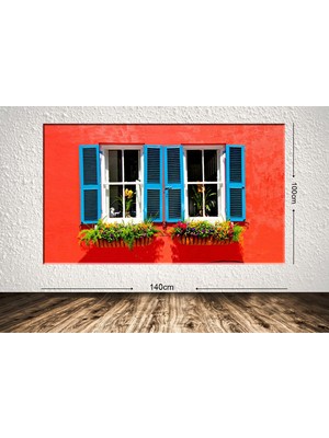 Tablo center Dev Boyut Dekoratif Kanvas Tablo - 100x140cm