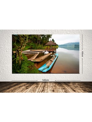 Tablo center Dev Boyut Manzara Kanvas Tablo - 100x140cm