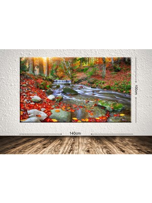 Tablo center Dev Boyut Manzara Kanvas Tablo - 100x140cm