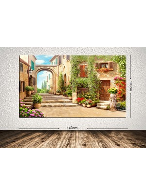 Tablo center Dev Boyut Manzara Kanvas Tablo - 100x140cm