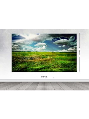 Tablo center Dev Boyut Manzara Kanvas Tablo - 100x140cm