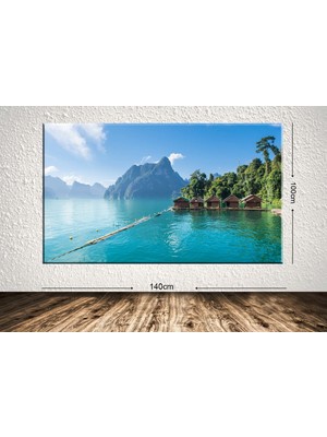 Tablo center Dev Boyut Manzara Kanvas Tablo - 100x140cm