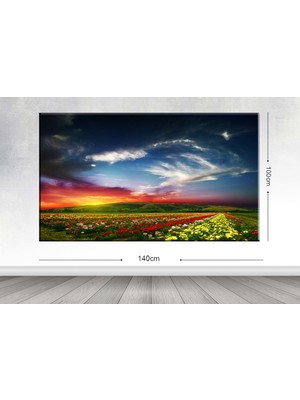 Tablo center Dev Boyut Manzara Kanvas Tablo - 100x140cm
