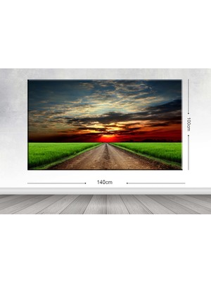 Tablo center Dev Boyut Manzara Kanvas Tablo - 100x140cm