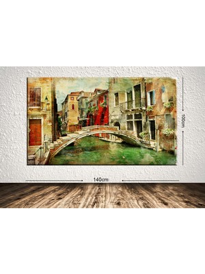 Tablo center Dev Boyut Manzara Kanvas Tablo - 100x140cm