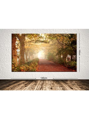 Tablo center Dev Boyut Manzara Kanvas Tablo - 100x140cm
