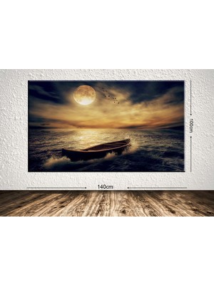 Tablo center Dev Boyut Manzara Kanvas Tablo - 100x140cm