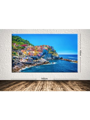 Tablo center Dev Boyut Manzara Kanvas Tablo - 100x140cm