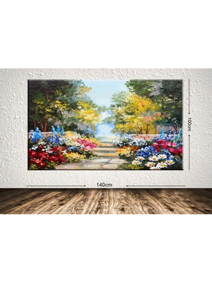 Tablo center Dev Boyut Manzara Kanvas Tablo - 100x140cm