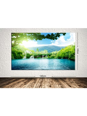 Tablo center Dev Boyut Manzara Kanvas Tablo - 100x140cm