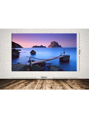 Tablo center Dev Boyut Manzara Kanvas Tablo - 100x140cm