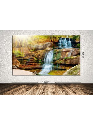 Tablo center Dev Boyut Manzara Kanvas Tablo - 100x140cm