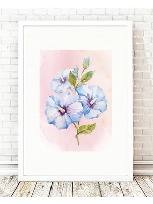 Tablo center Beyaz Çerçeveli Tablo - 24x29cm