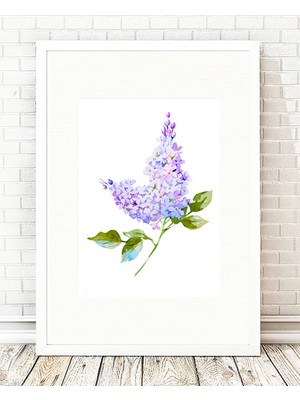 Tablo center Beyaz Çerçeveli Tablo - 24x29cm