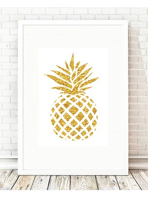 Tablo center Beyaz Çerçeveli Tablo - 24x29cm