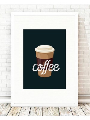 Tablo center Beyaz Çerçeveli Tablo - 24x29cm