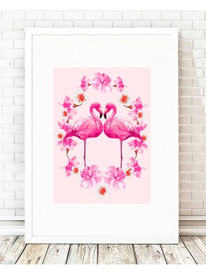 Tablo center Beyaz Çerçeveli Tablo - 24x29cm