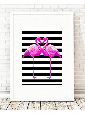 Tablo center Beyaz Çerçeveli Tablo - 24x29cm