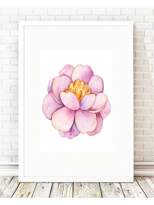 Tablo center Beyaz Çerçeveli Tablo - 24x29cm