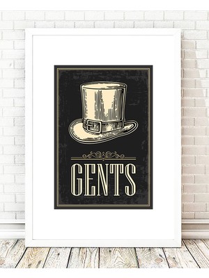 Tablo center Beyaz Çerçeveli Tablo - 24x29cm