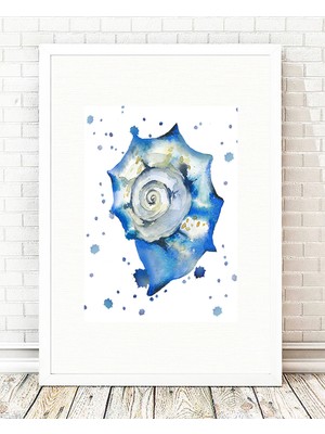 Tablo center Beyaz Çerçeveli Tablo - 24x29cm